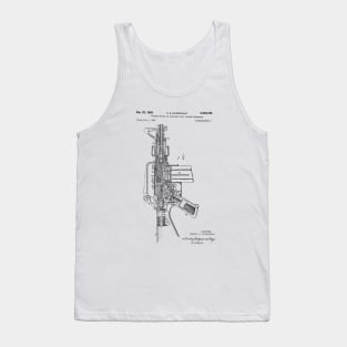 M16 Patent (black) Tank Top